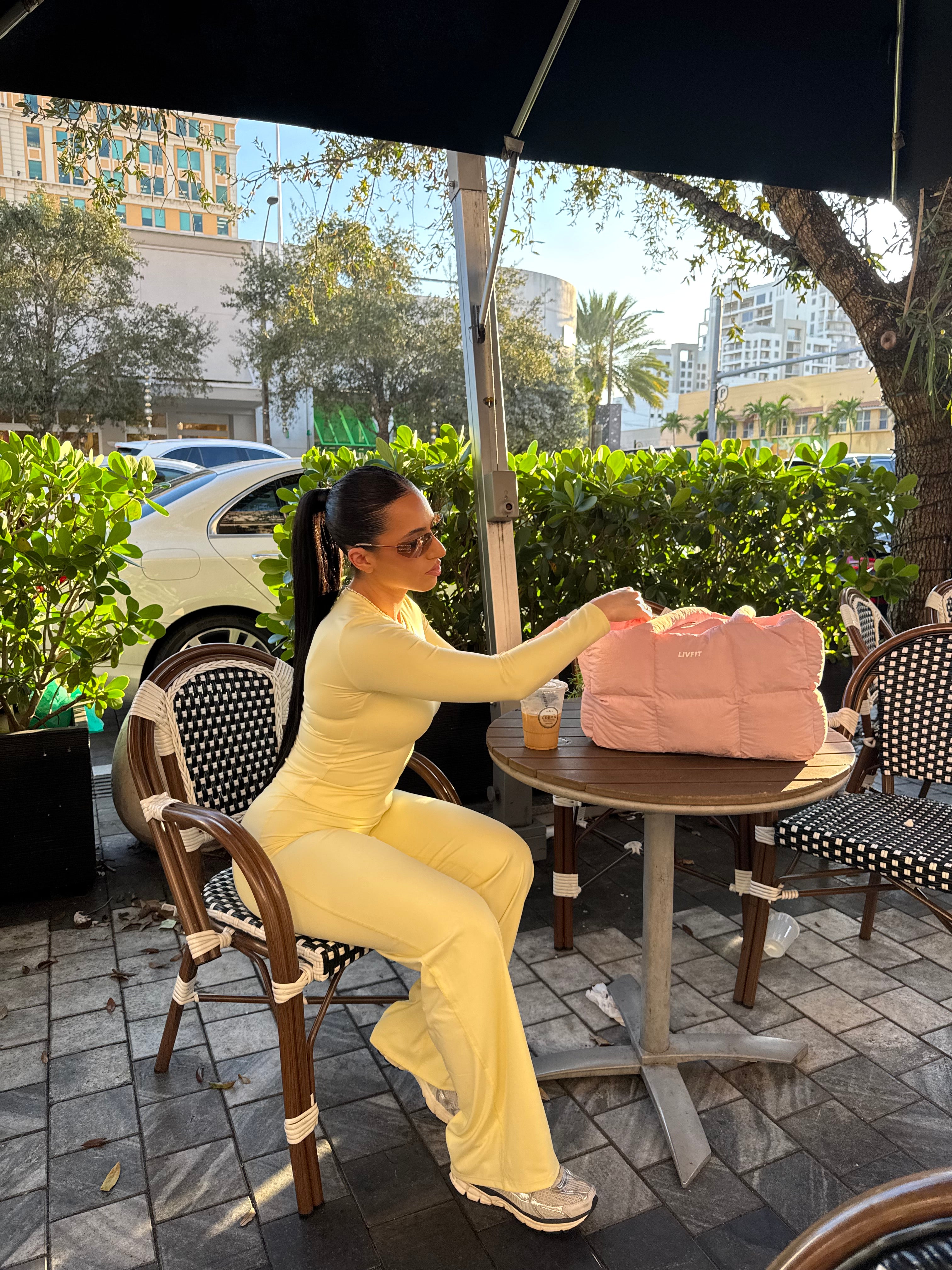 Butter Yellow Straight Leg Pants