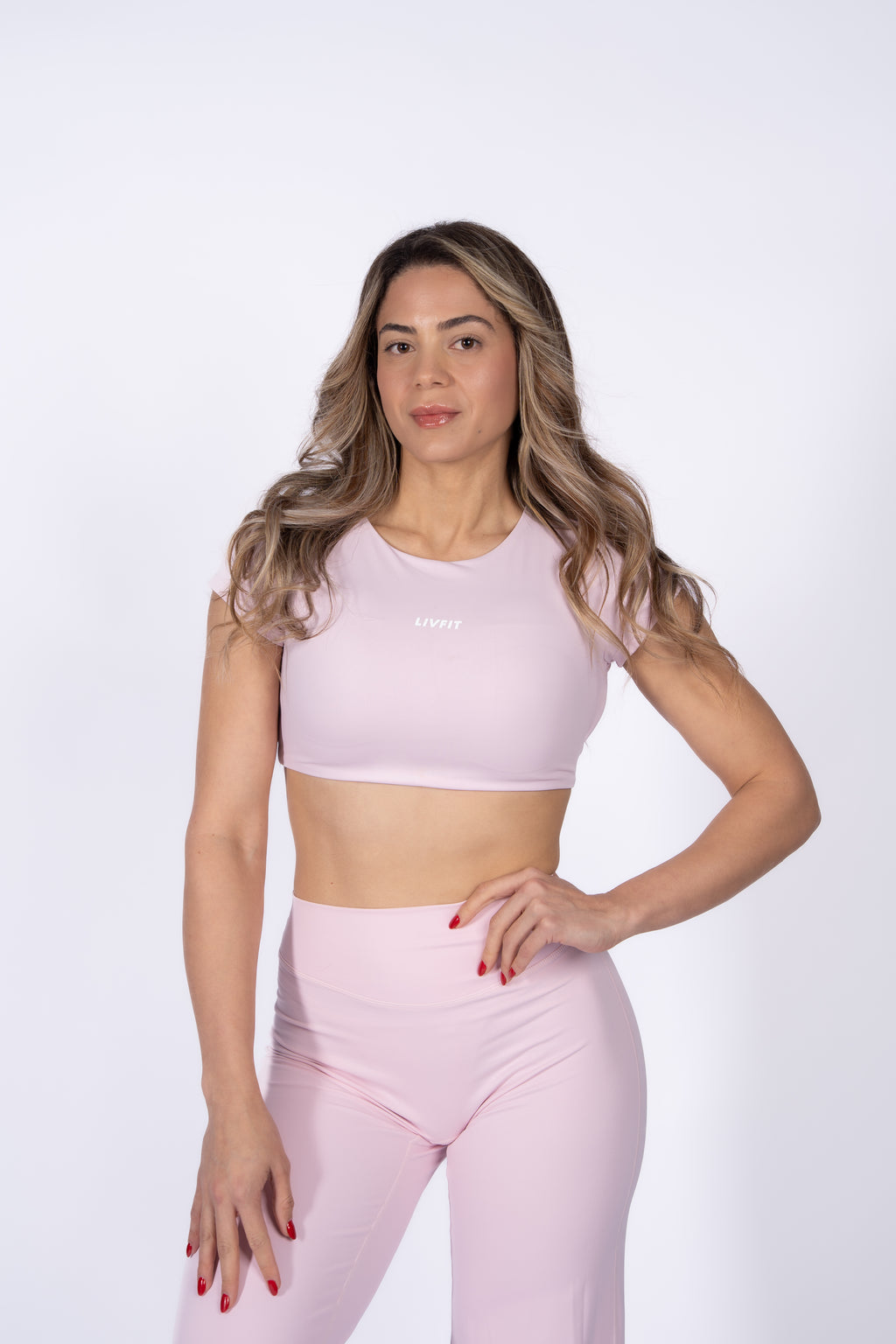 Pink LivSculpt crop