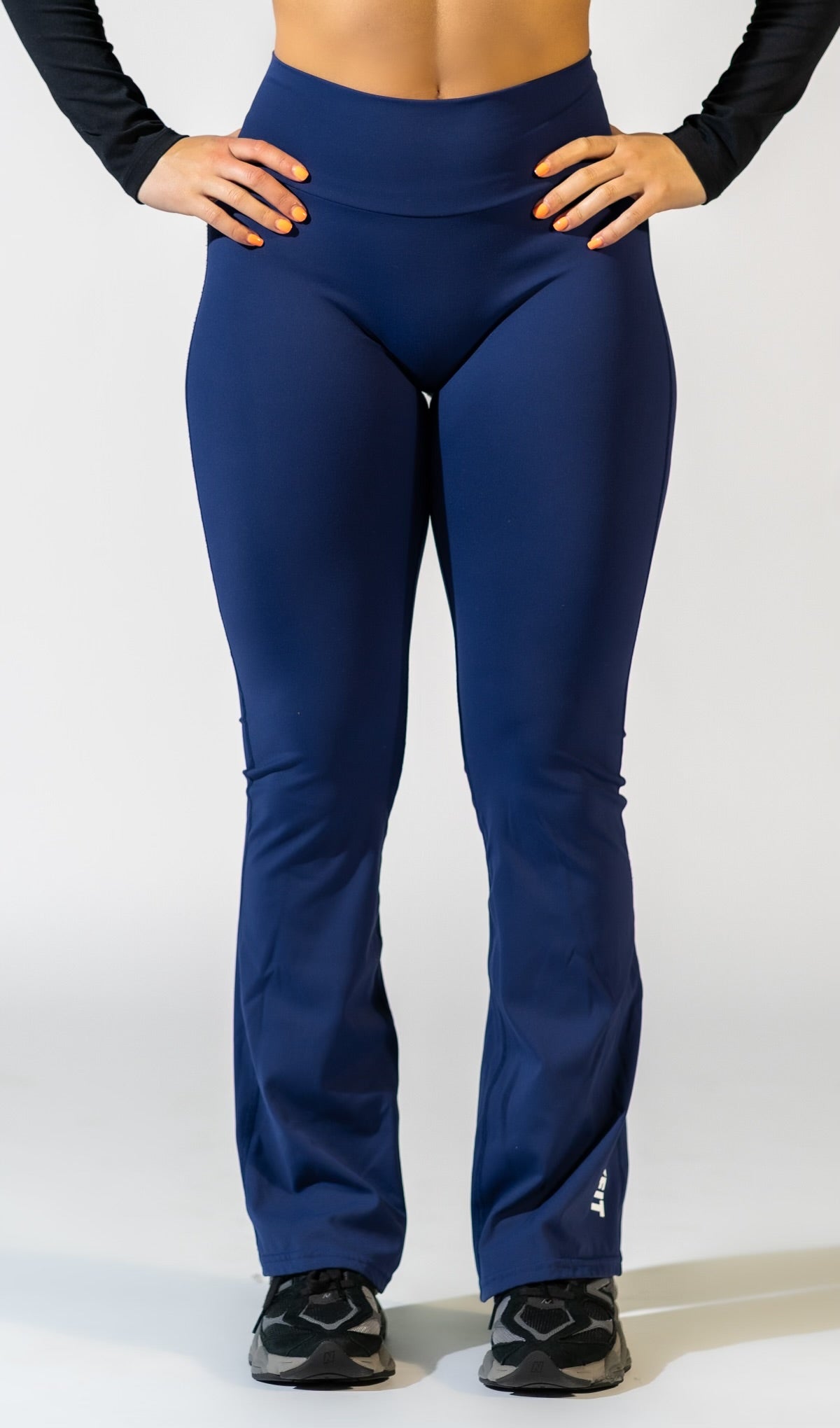 Navy Blue Scrunch-Butt Yoga Pants