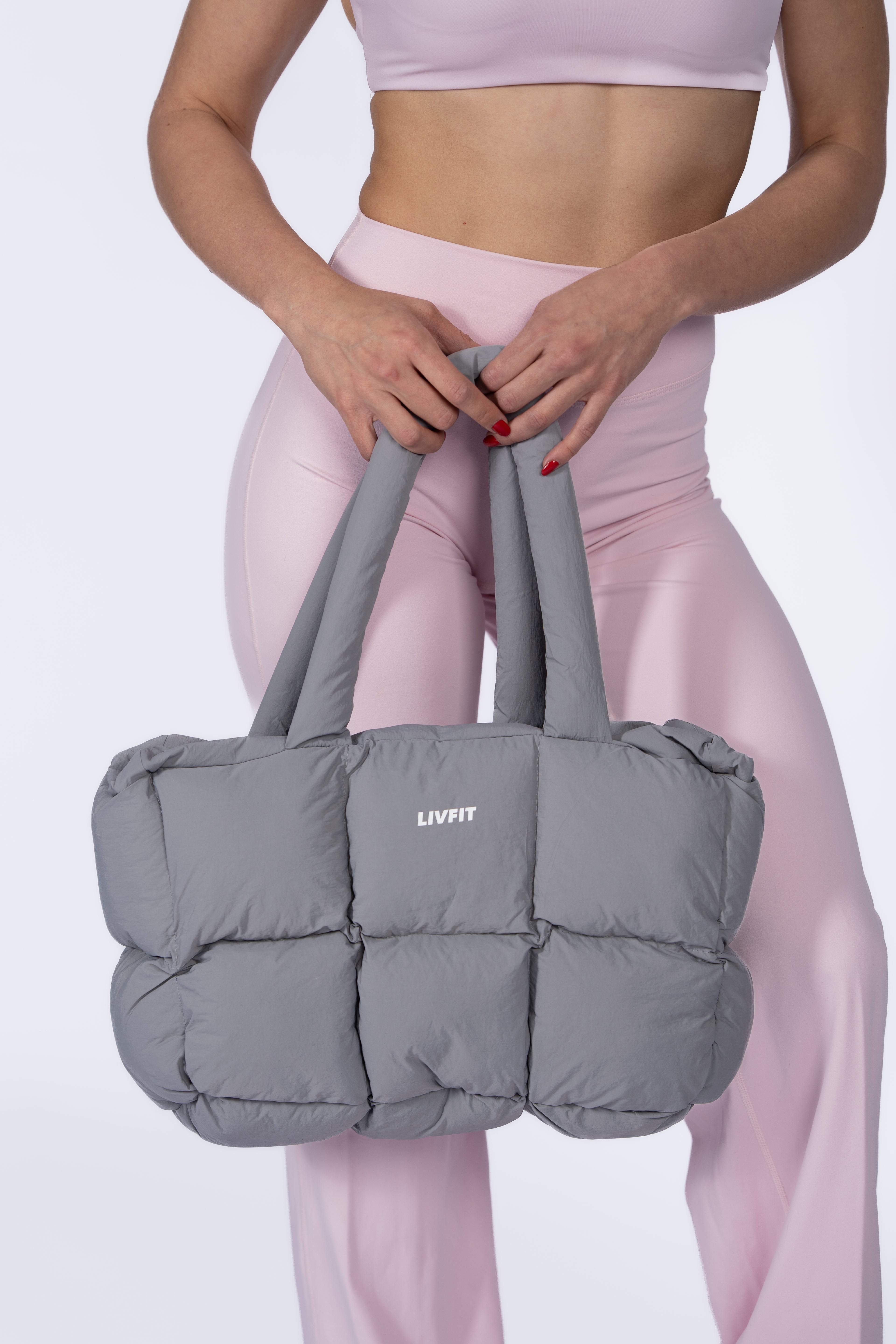 Grey cloud bag