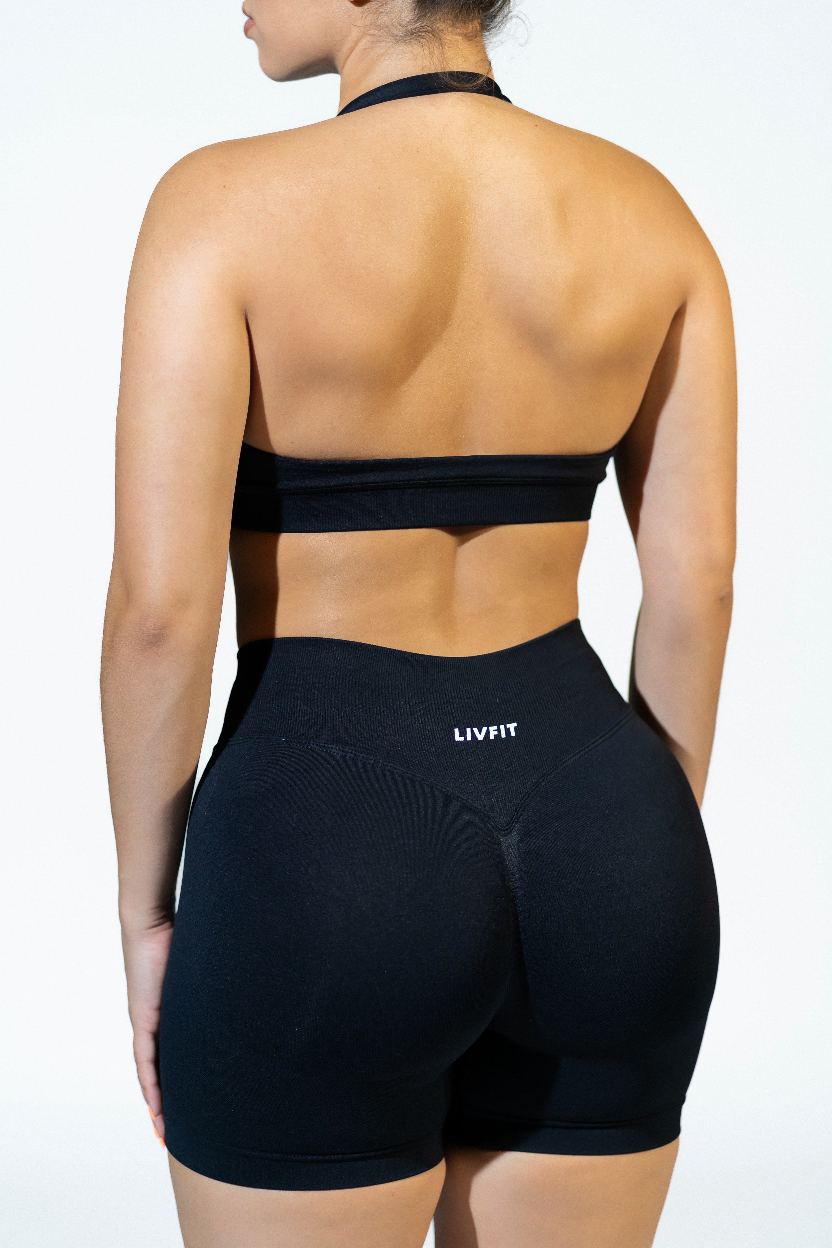 Midnight Black Sculpt Shorts